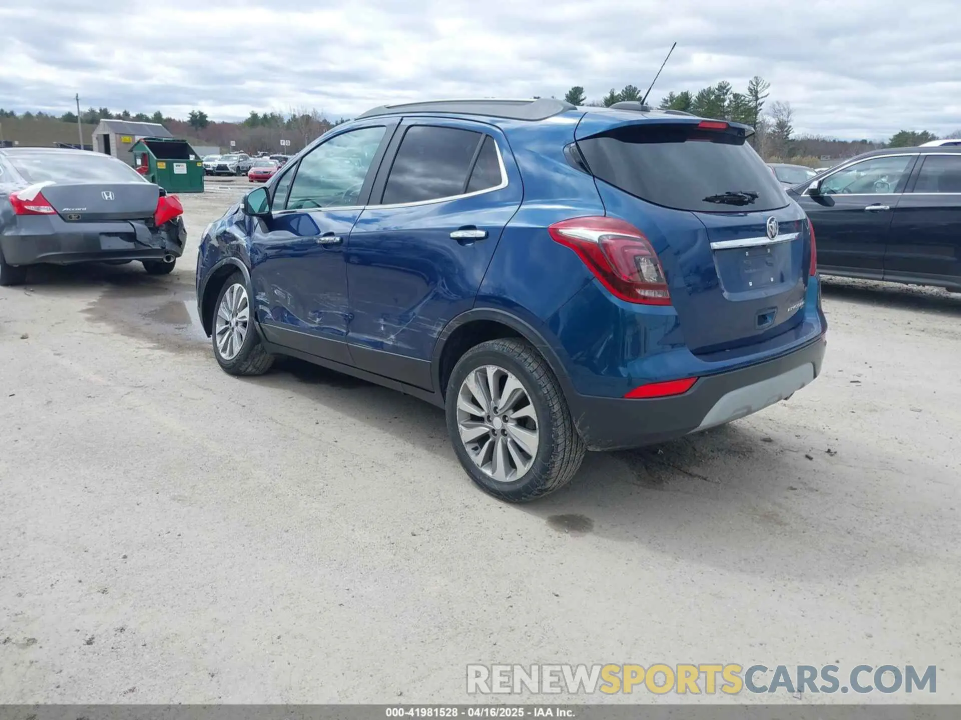 3 Photograph of a damaged car KL4CJESB9KB900175 BUICK ENCORE 2019