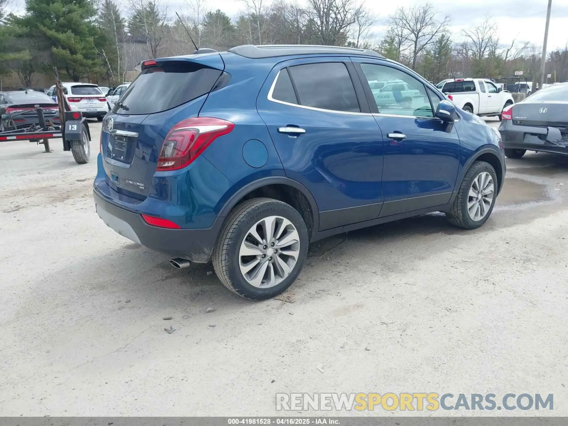 4 Photograph of a damaged car KL4CJESB9KB900175 BUICK ENCORE 2019
