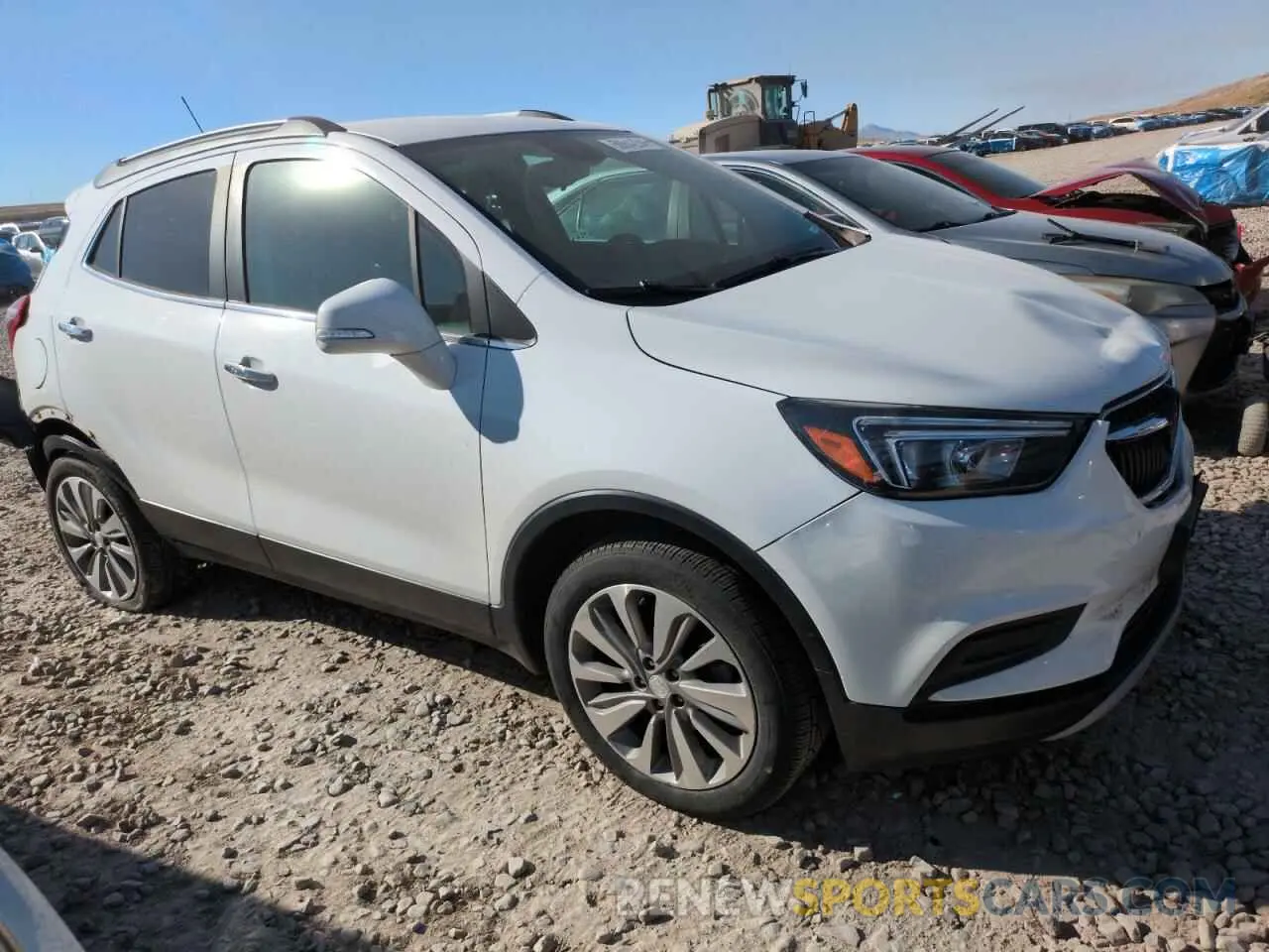4 Photograph of a damaged car KL4CJESBXKB705413 BUICK ENCORE 2019