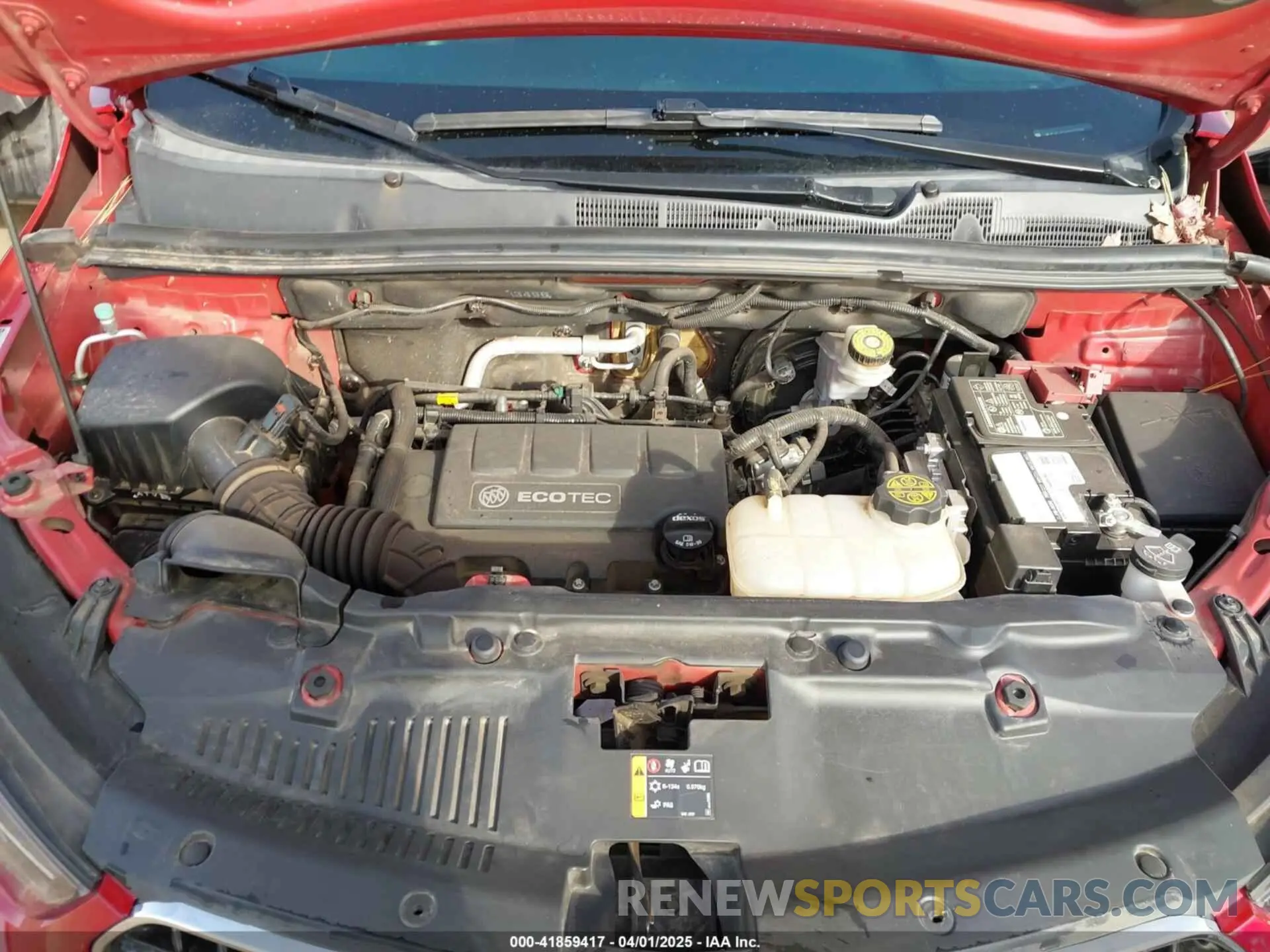 10 Photograph of a damaged car KL4CJESBXKB829956 BUICK ENCORE 2019