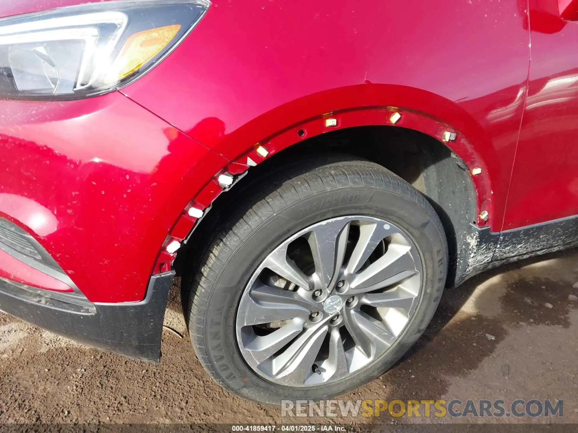 16 Photograph of a damaged car KL4CJESBXKB829956 BUICK ENCORE 2019
