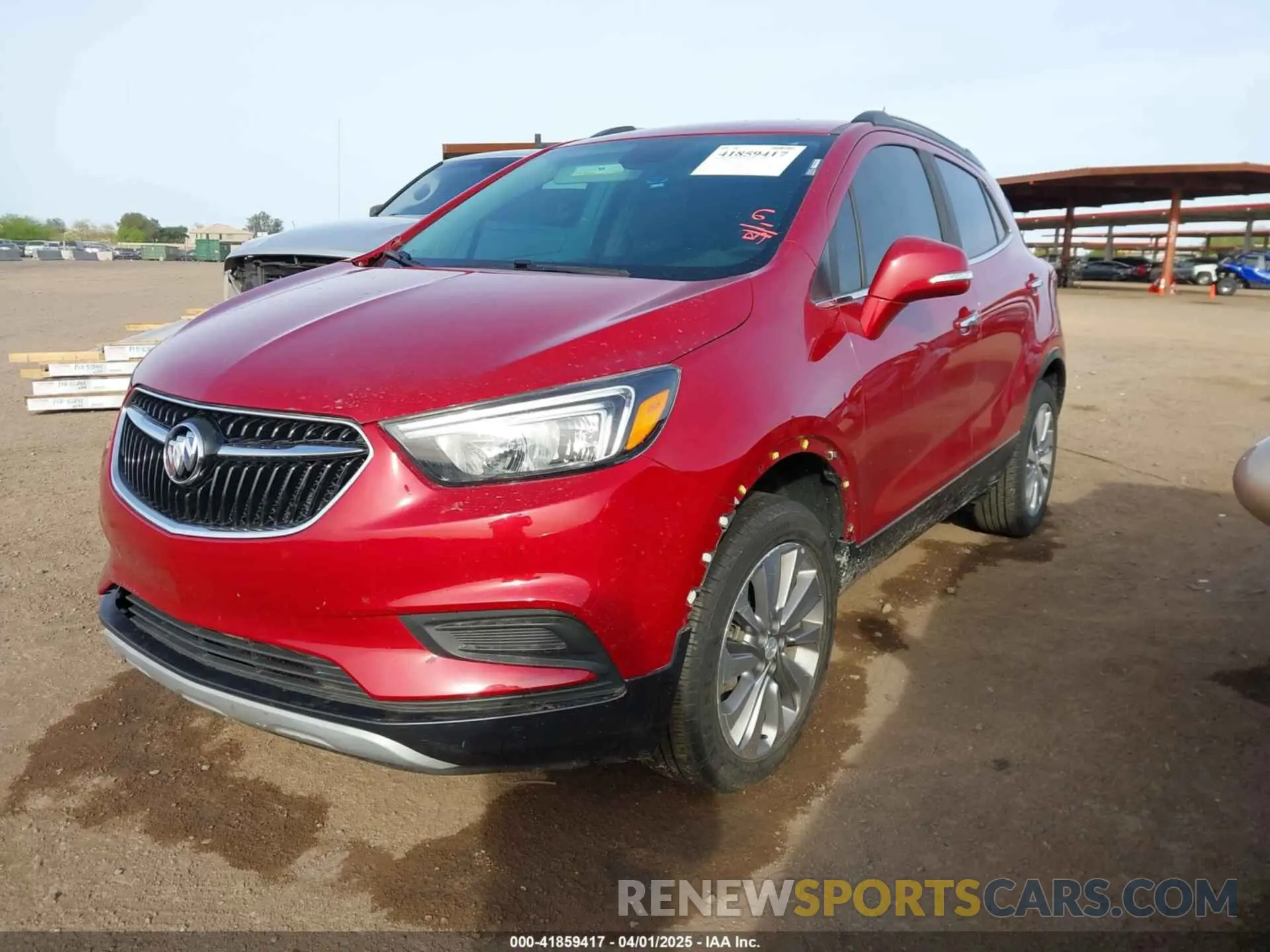 2 Photograph of a damaged car KL4CJESBXKB829956 BUICK ENCORE 2019