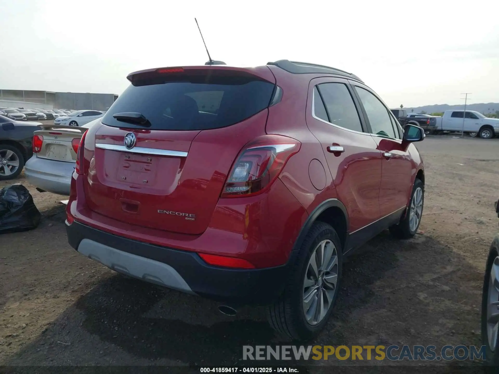 4 Photograph of a damaged car KL4CJESBXKB829956 BUICK ENCORE 2019