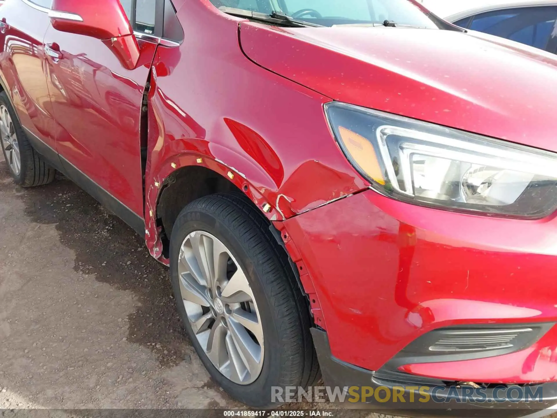 6 Photograph of a damaged car KL4CJESBXKB829956 BUICK ENCORE 2019