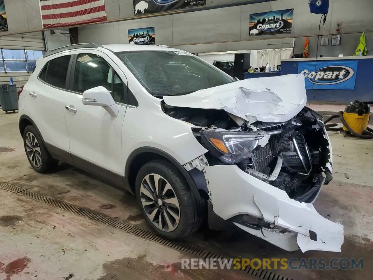 4 Photograph of a damaged car KL4CJGSM1KB730584 BUICK ENCORE 2019