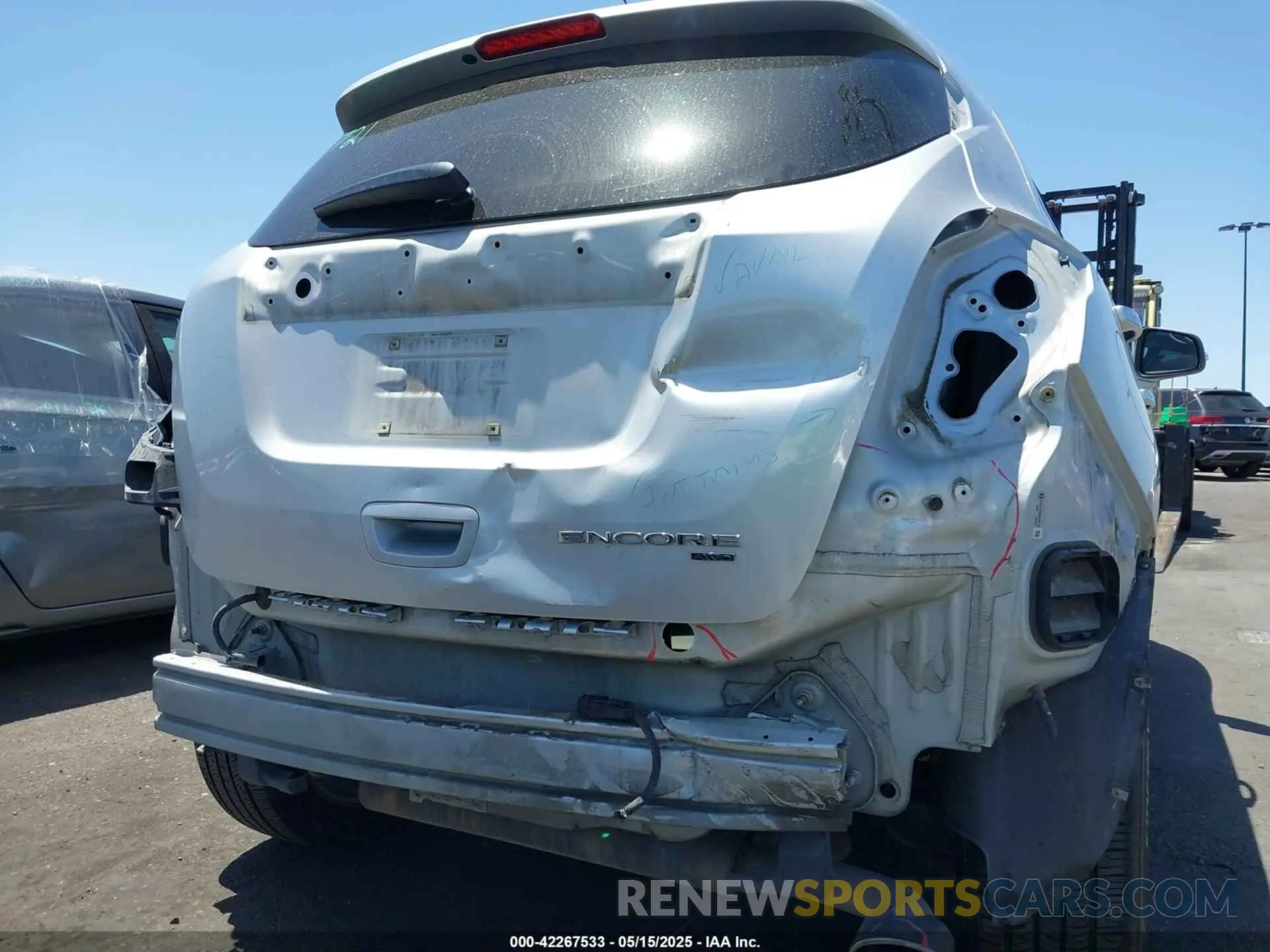 6 Photograph of a damaged car KL4CJGSM2KB790132 BUICK ENCORE 2019