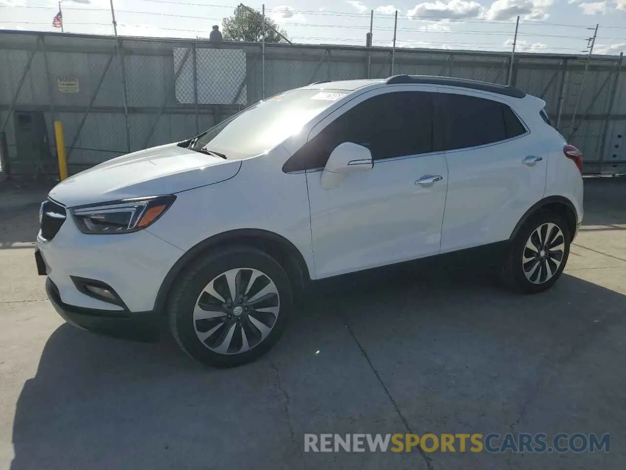 1 Photograph of a damaged car KL4CJGSM3KB889350 BUICK ENCORE 2019