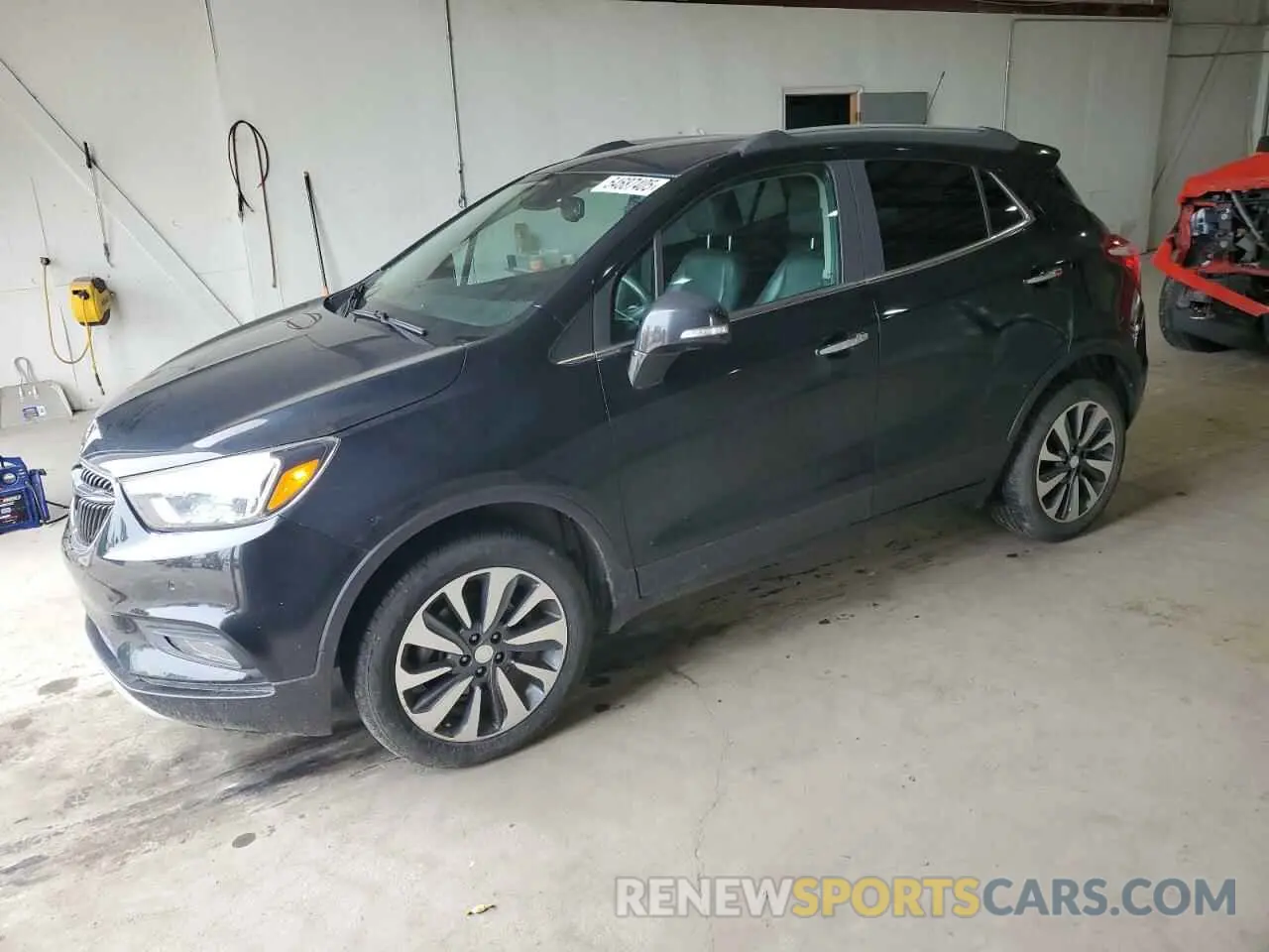 1 Photograph of a damaged car KL4CJGSM9KB744216 BUICK ENCORE 2019