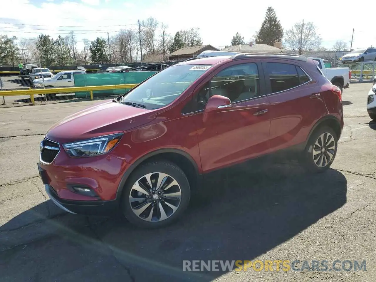 1 Photograph of a damaged car KL4CJGSMXKB857270 BUICK ENCORE 2019
