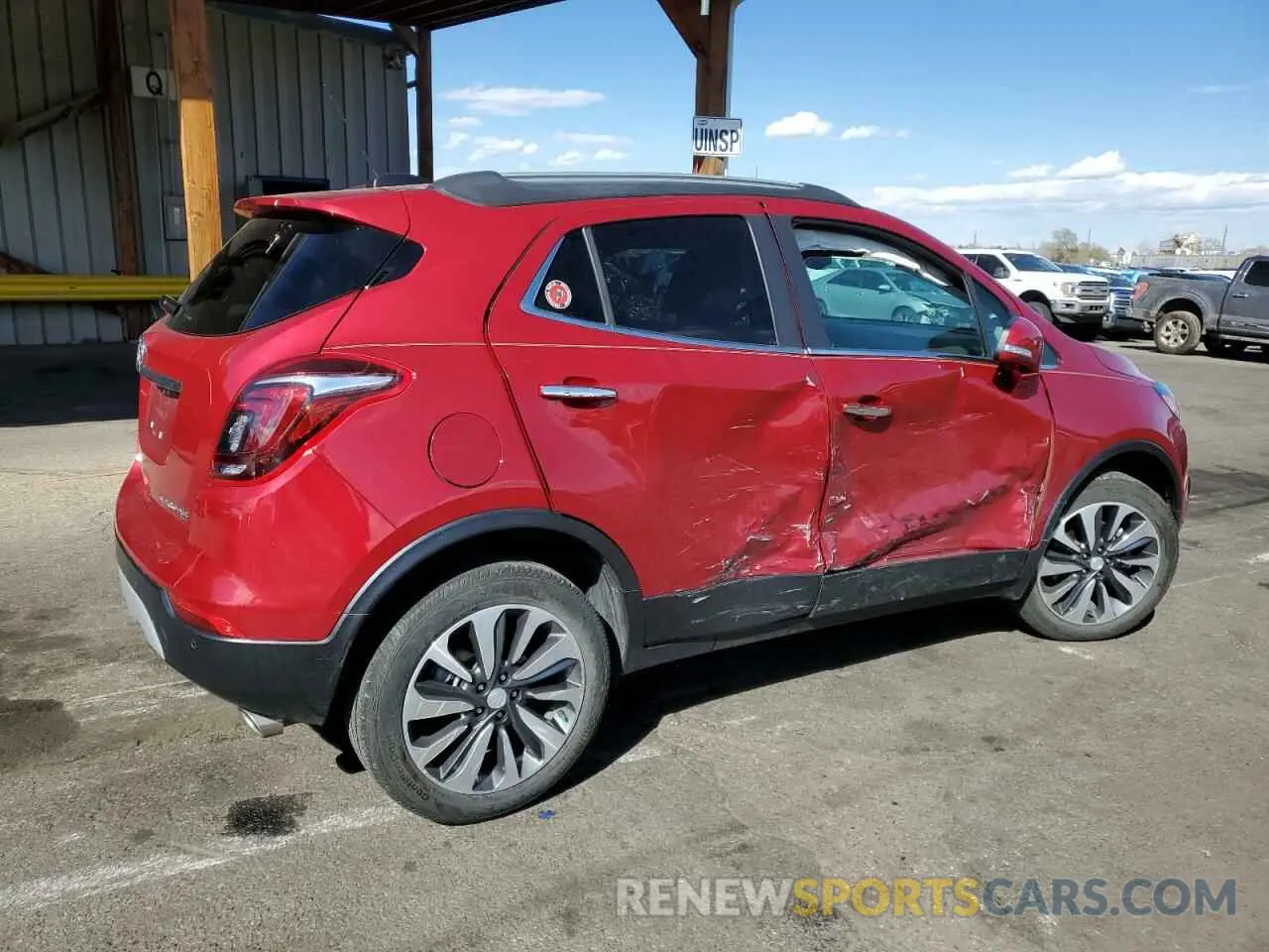 3 Photograph of a damaged car KL4CJGSMXKB857270 BUICK ENCORE 2019