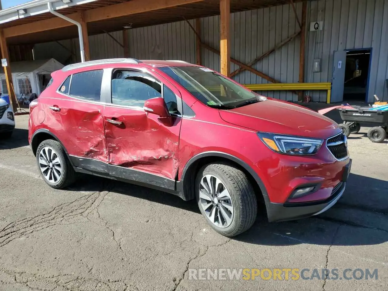 4 Photograph of a damaged car KL4CJGSMXKB857270 BUICK ENCORE 2019