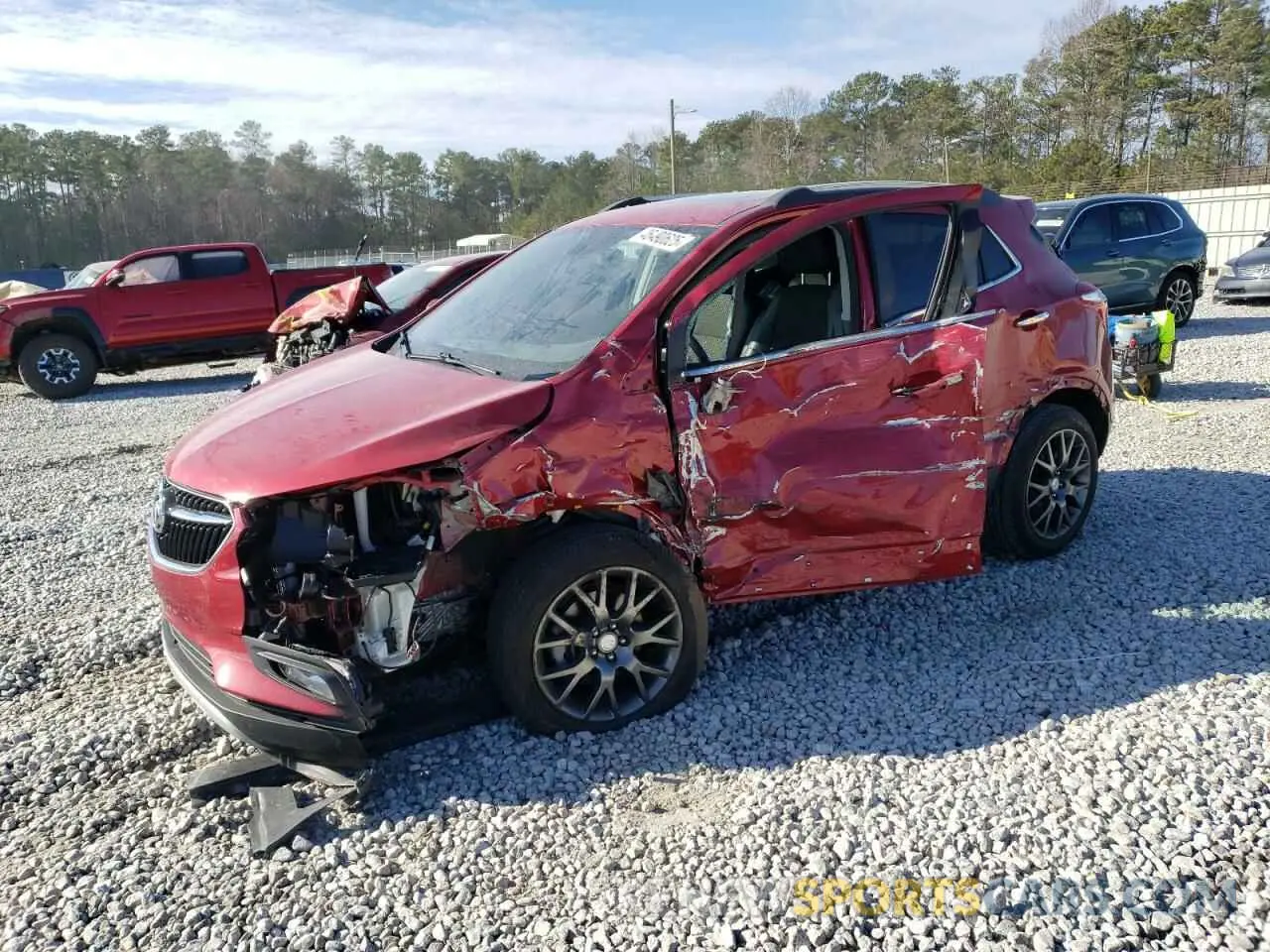 1 Photograph of a damaged car KL4CJ1SB6LB001350 BUICK ENCORE 2020