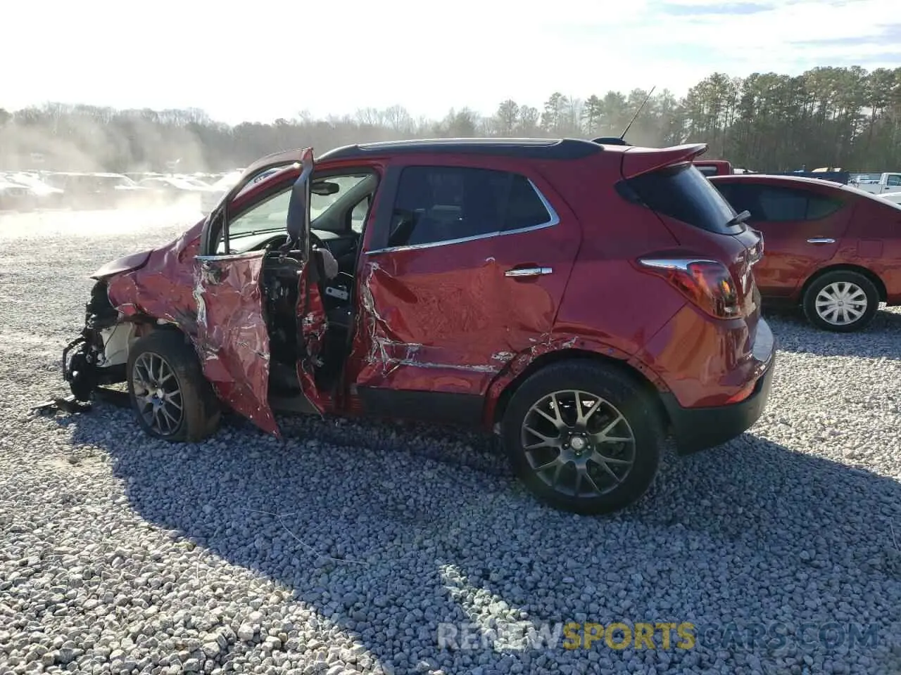 2 Photograph of a damaged car KL4CJ1SB6LB001350 BUICK ENCORE 2020