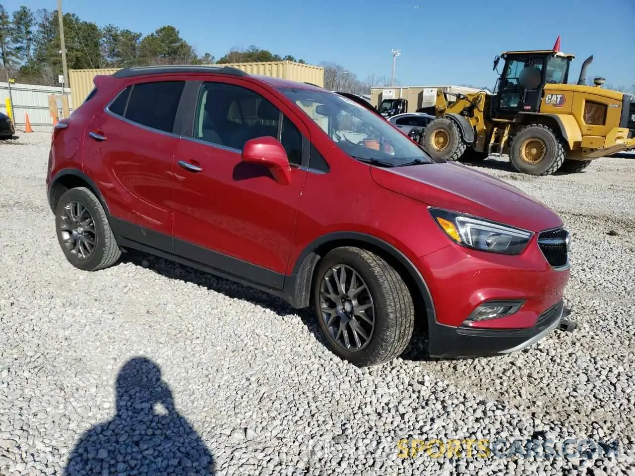 4 Photograph of a damaged car KL4CJ1SB6LB001350 BUICK ENCORE 2020