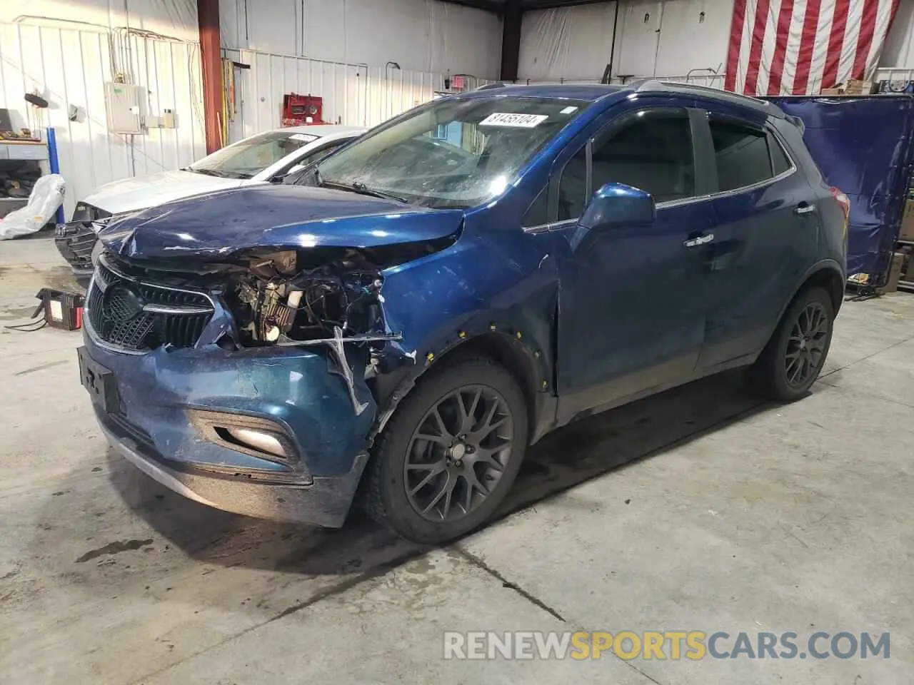 1 Photograph of a damaged car KL4CJ2SB8LB043976 BUICK ENCORE 2020