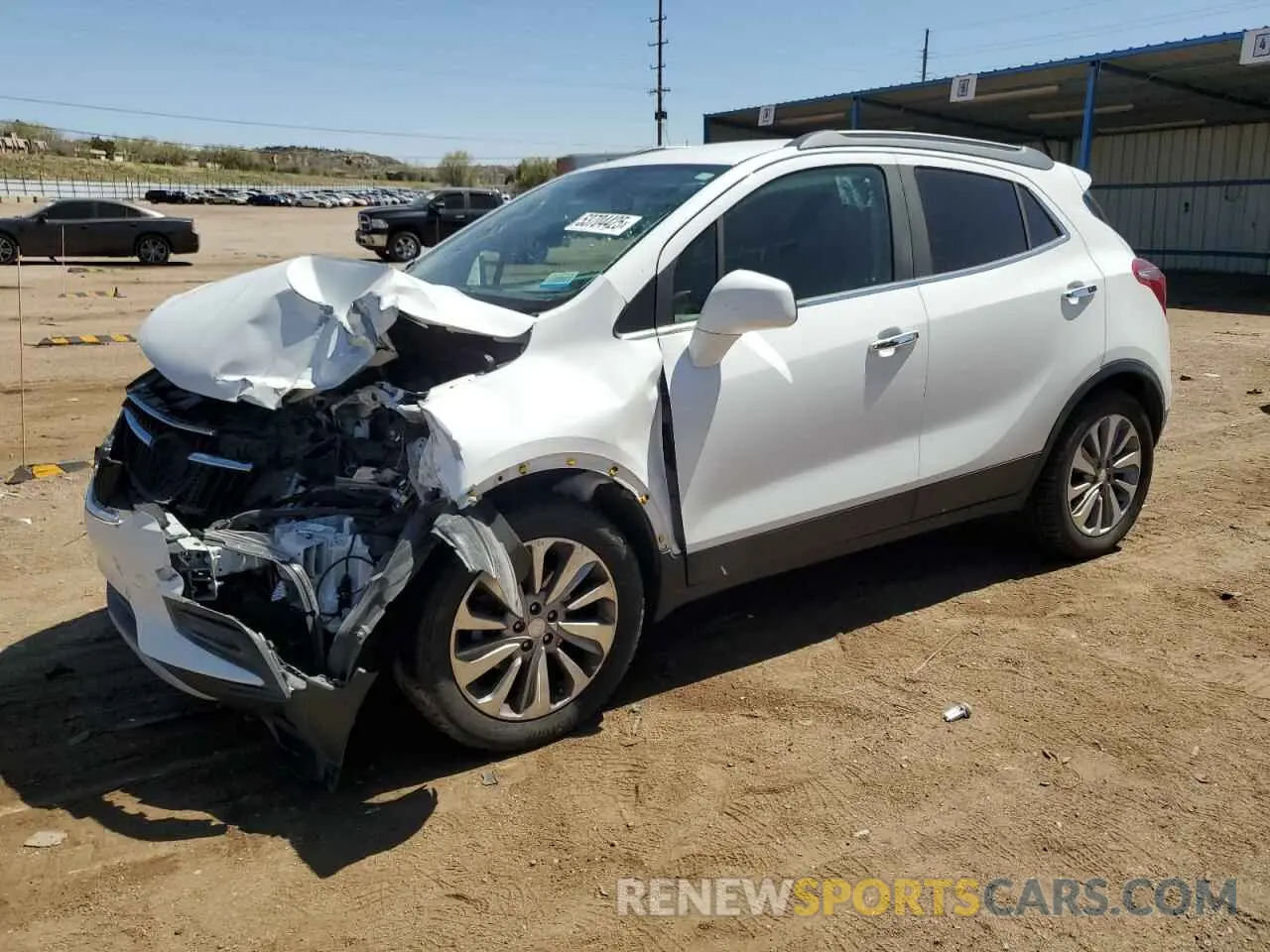 1 Photograph of a damaged car KL4CJASB0LB025725 BUICK ENCORE 2020