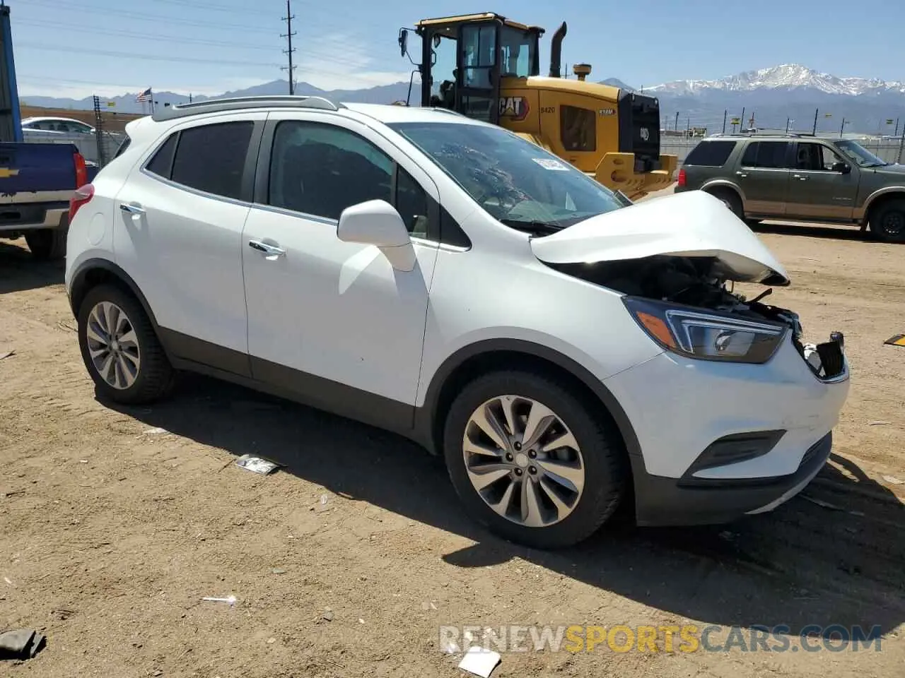 4 Photograph of a damaged car KL4CJASB0LB025725 BUICK ENCORE 2020