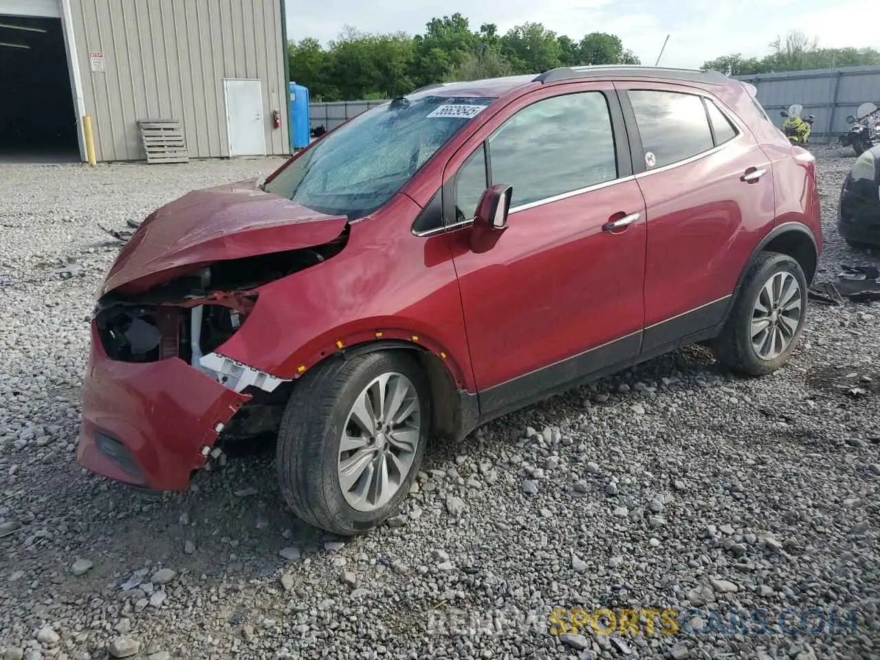 1 Photograph of a damaged car KL4CJASB0LB065173 BUICK ENCORE 2020