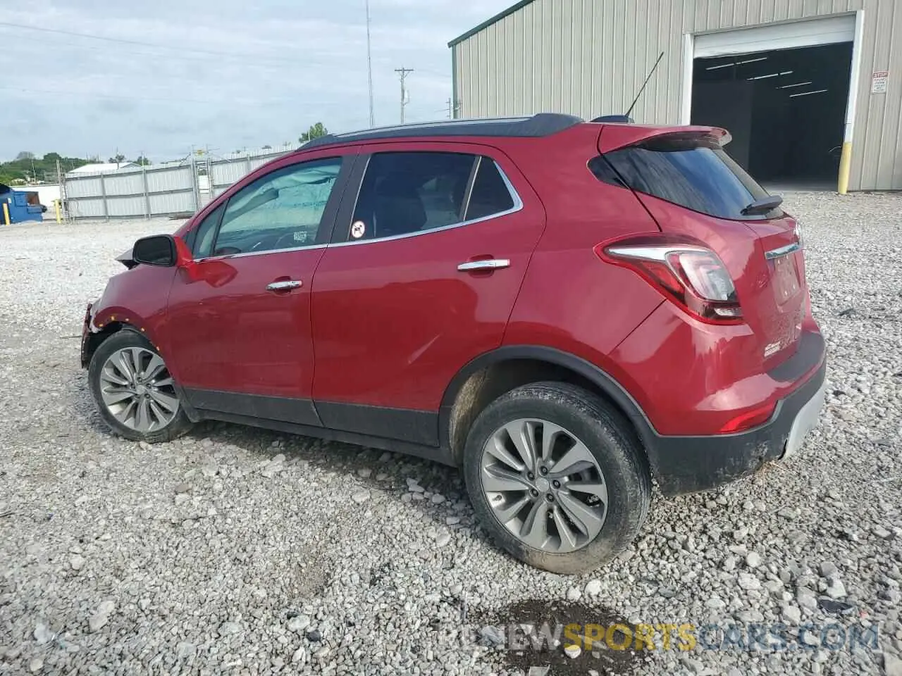 2 Photograph of a damaged car KL4CJASB0LB065173 BUICK ENCORE 2020