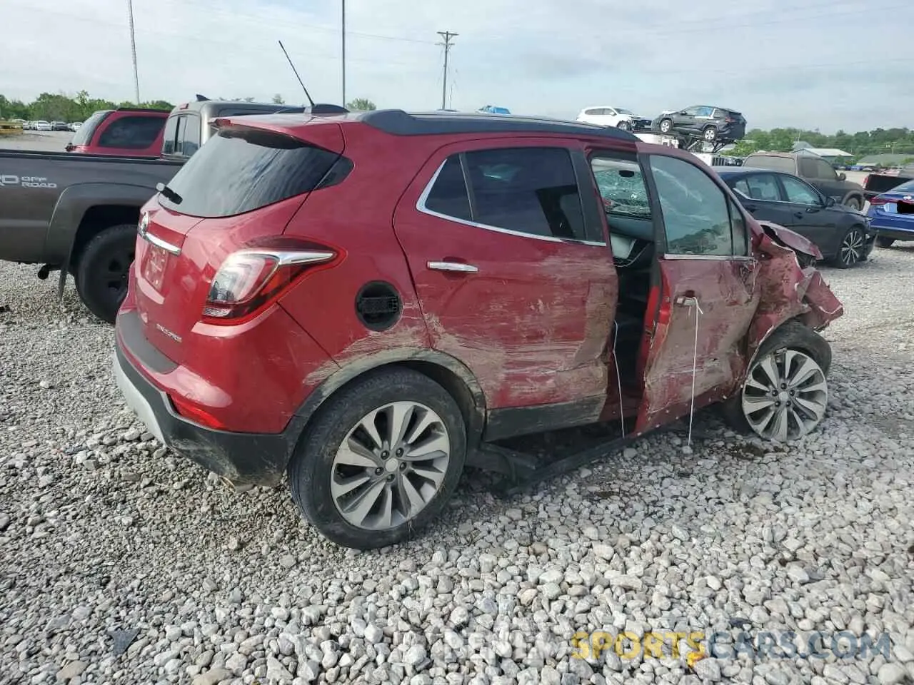 3 Photograph of a damaged car KL4CJASB0LB065173 BUICK ENCORE 2020