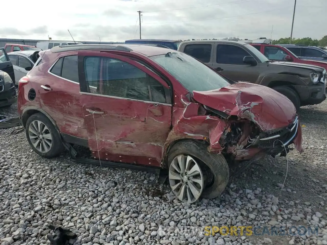 4 Photograph of a damaged car KL4CJASB0LB065173 BUICK ENCORE 2020