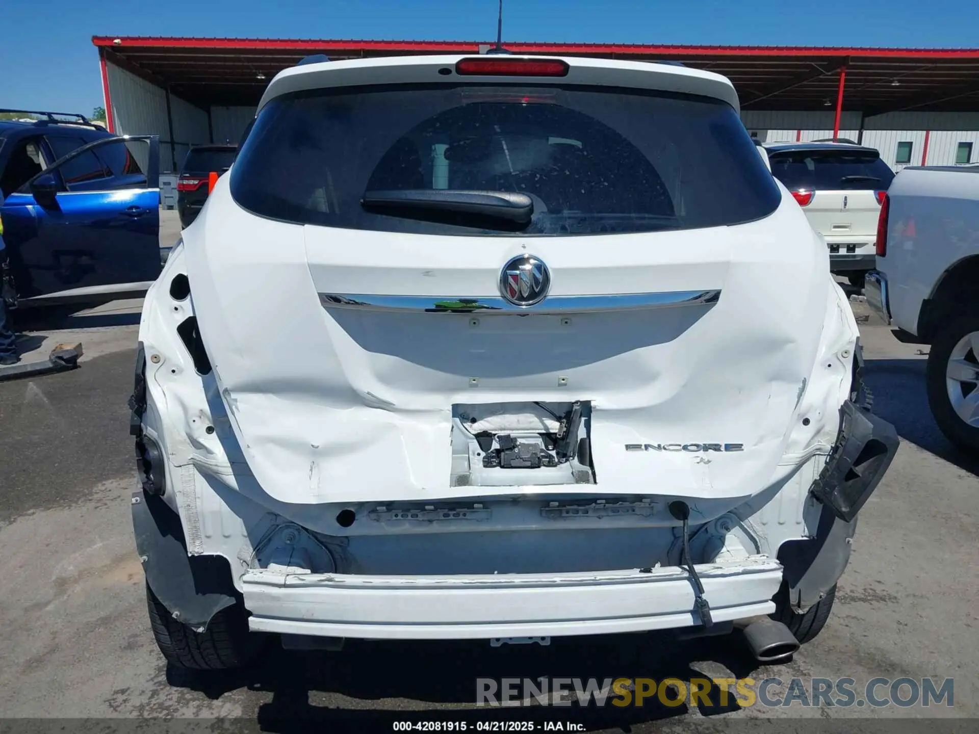 6 Photograph of a damaged car KL4CJASB1LB028357 BUICK ENCORE 2020