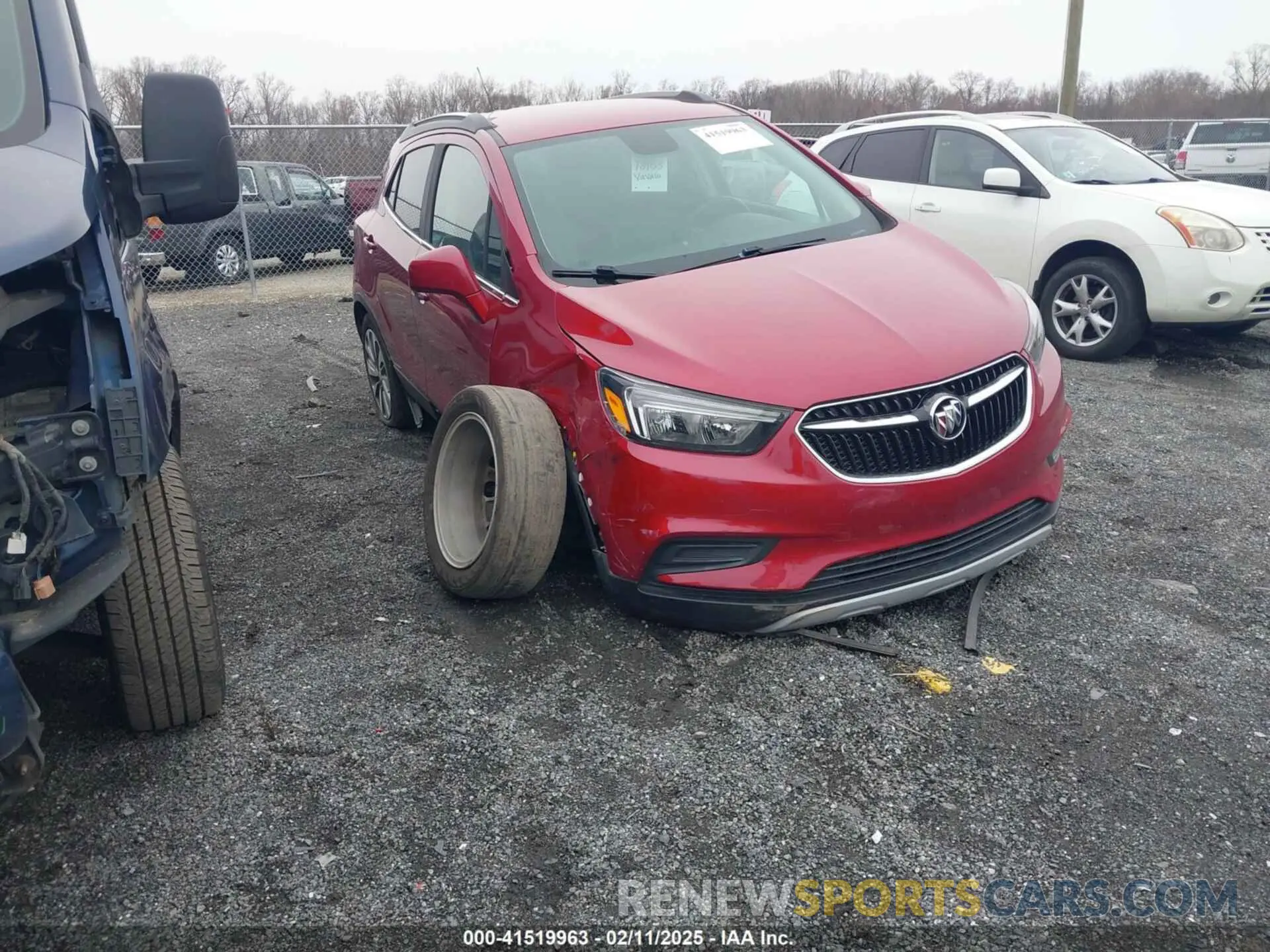 1 Photograph of a damaged car KL4CJASB1LB028374 BUICK ENCORE 2020