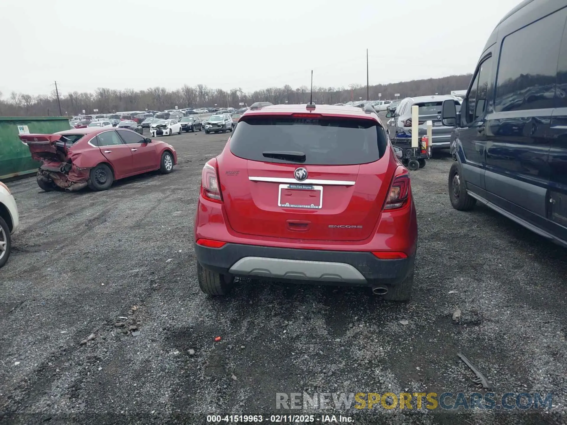 17 Photograph of a damaged car KL4CJASB1LB028374 BUICK ENCORE 2020