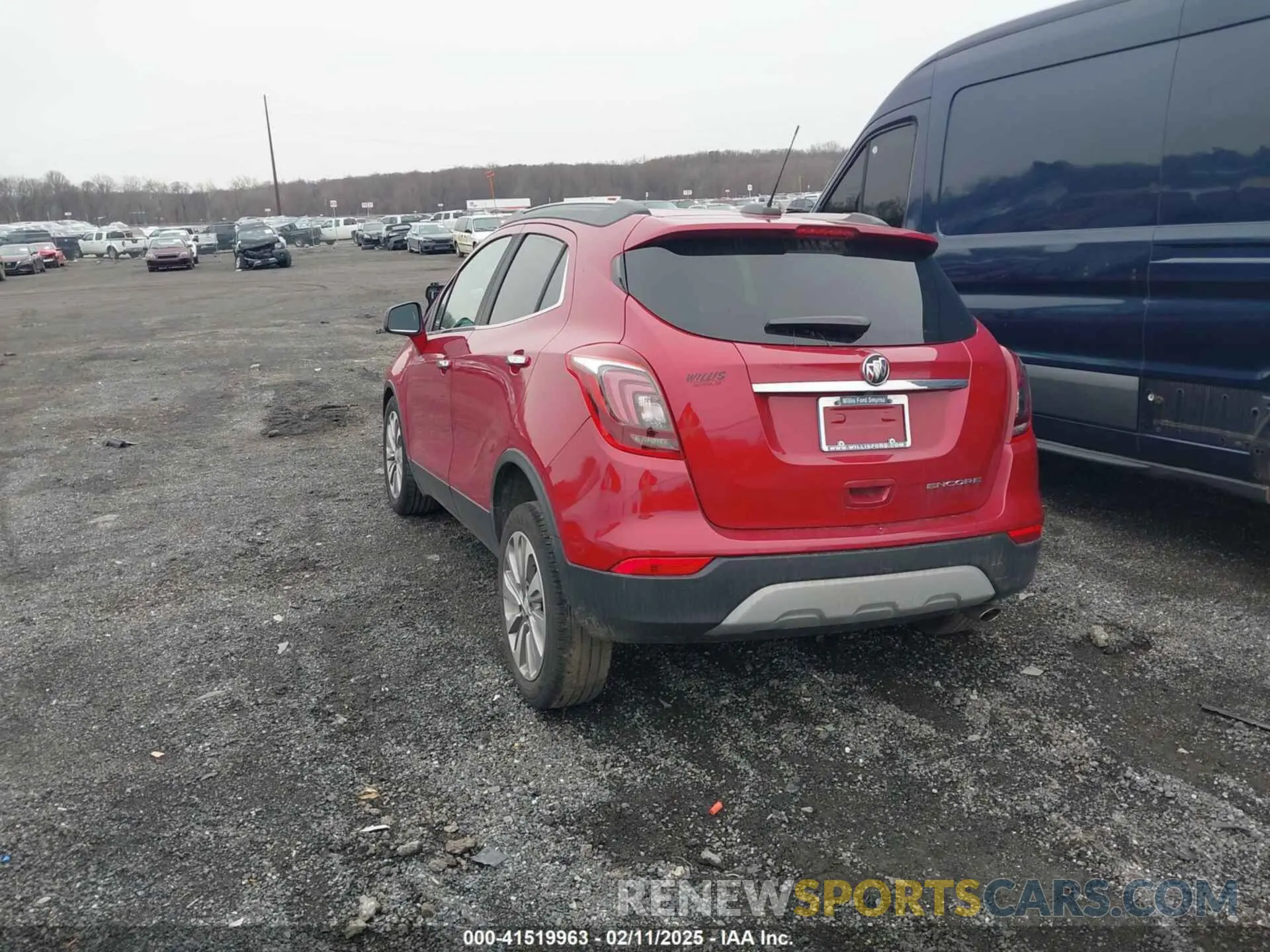3 Photograph of a damaged car KL4CJASB1LB028374 BUICK ENCORE 2020