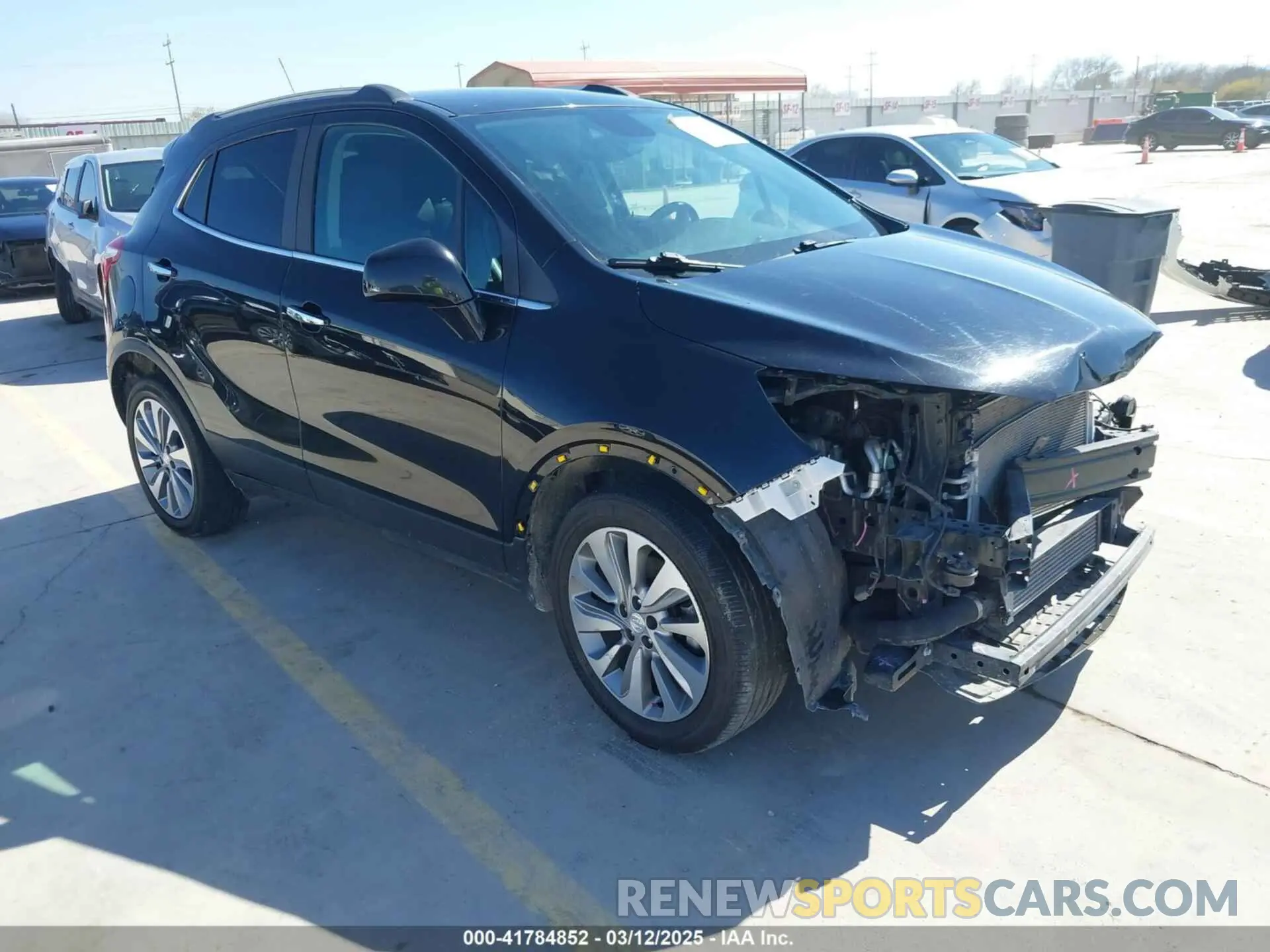 1 Photograph of a damaged car KL4CJASB1LB053503 BUICK ENCORE 2020