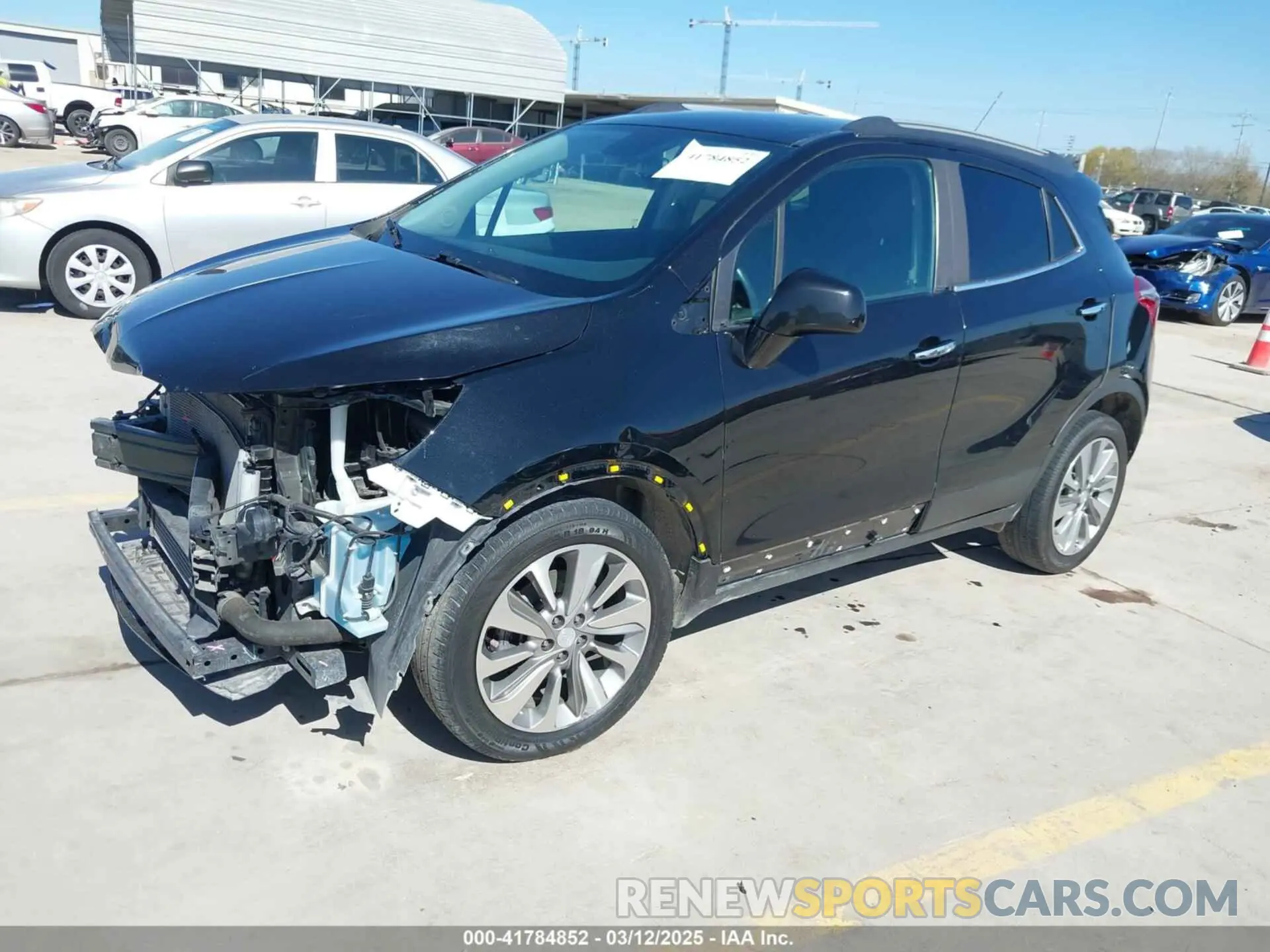 2 Photograph of a damaged car KL4CJASB1LB053503 BUICK ENCORE 2020