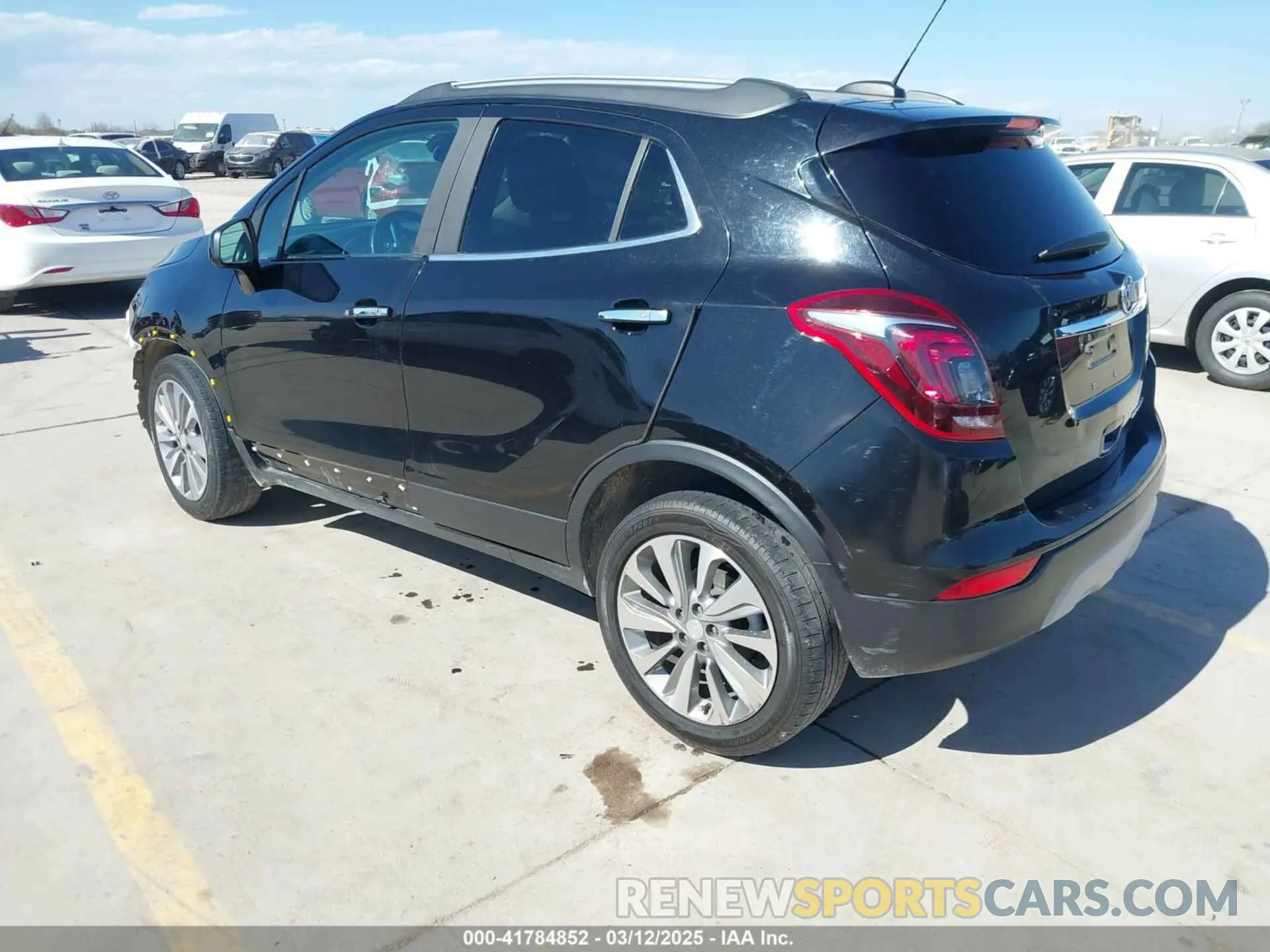3 Photograph of a damaged car KL4CJASB1LB053503 BUICK ENCORE 2020