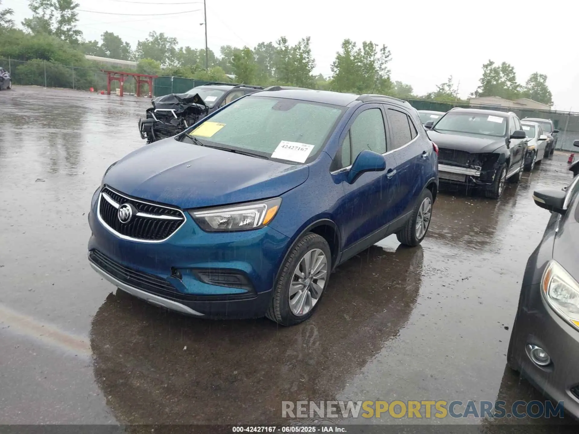 2 Photograph of a damaged car KL4CJASB2LB006433 BUICK ENCORE 2020