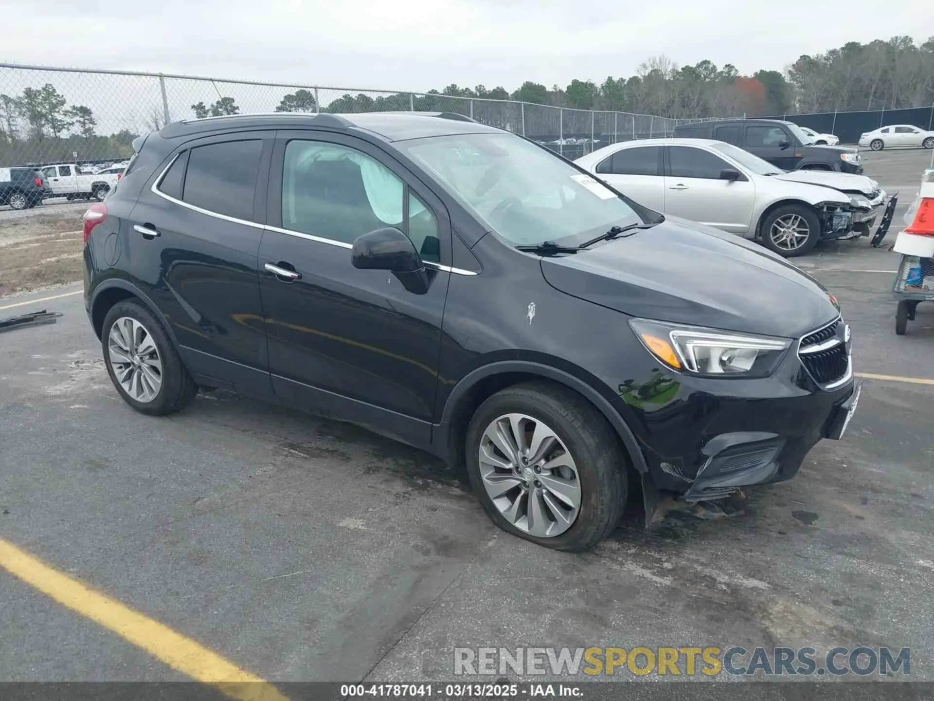 1 Photograph of a damaged car KL4CJASB2LB009896 BUICK ENCORE 2020