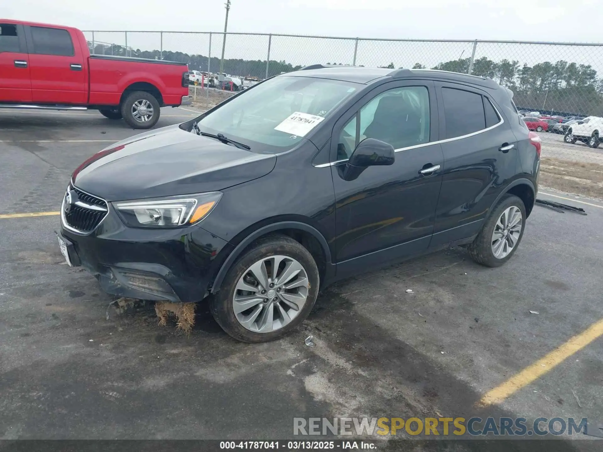 2 Photograph of a damaged car KL4CJASB2LB009896 BUICK ENCORE 2020