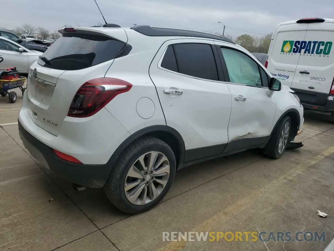 3 Photograph of a damaged car KL4CJASB2LB026049 BUICK ENCORE 2020
