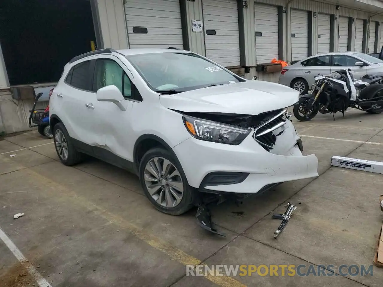 4 Photograph of a damaged car KL4CJASB2LB026049 BUICK ENCORE 2020