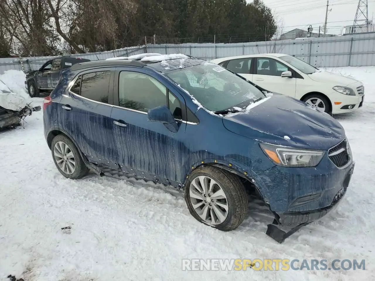 4 Photograph of a damaged car KL4CJASB2LB043921 BUICK ENCORE 2020