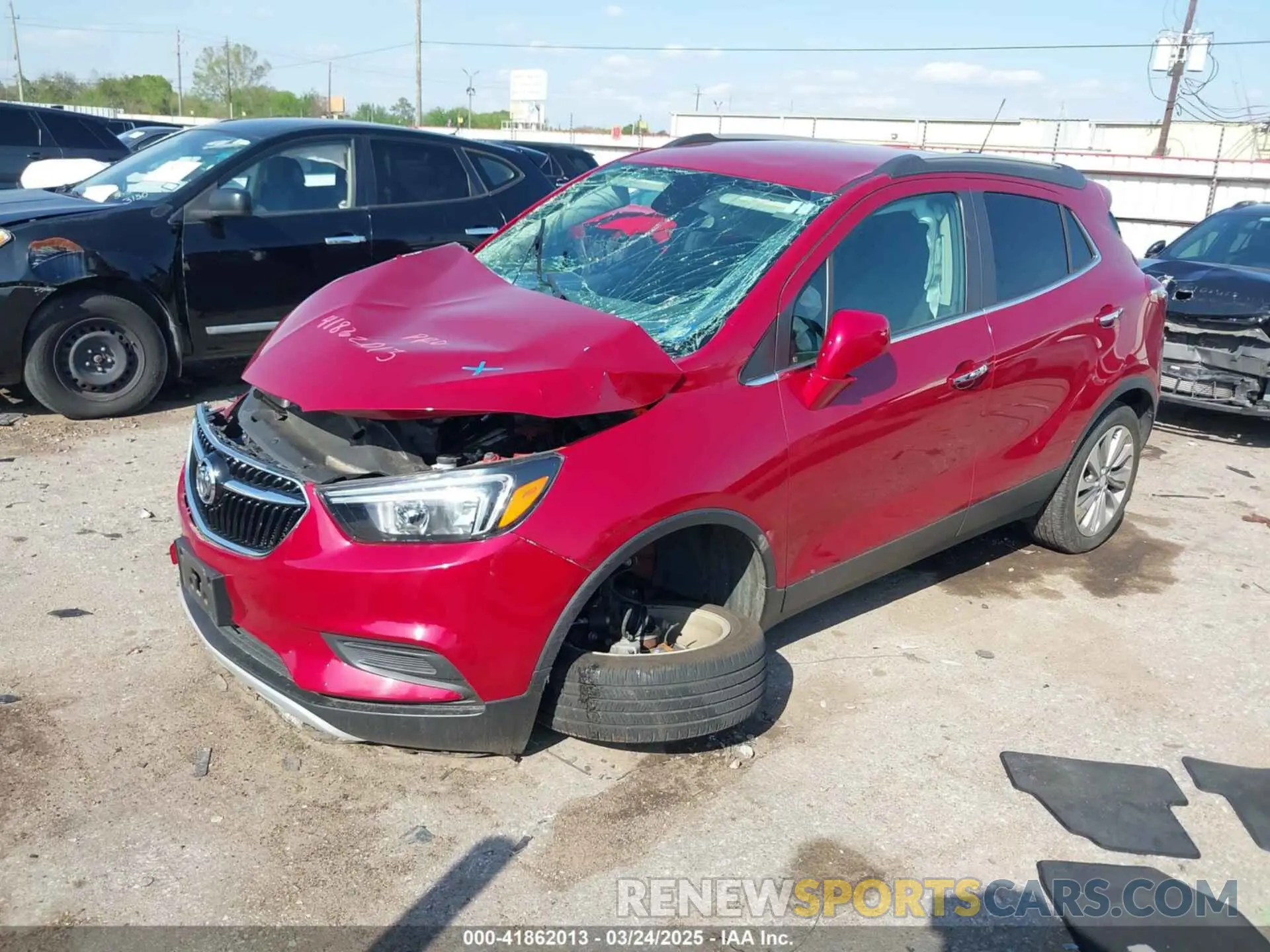 2 Photograph of a damaged car KL4CJASB2LB067068 BUICK ENCORE 2020