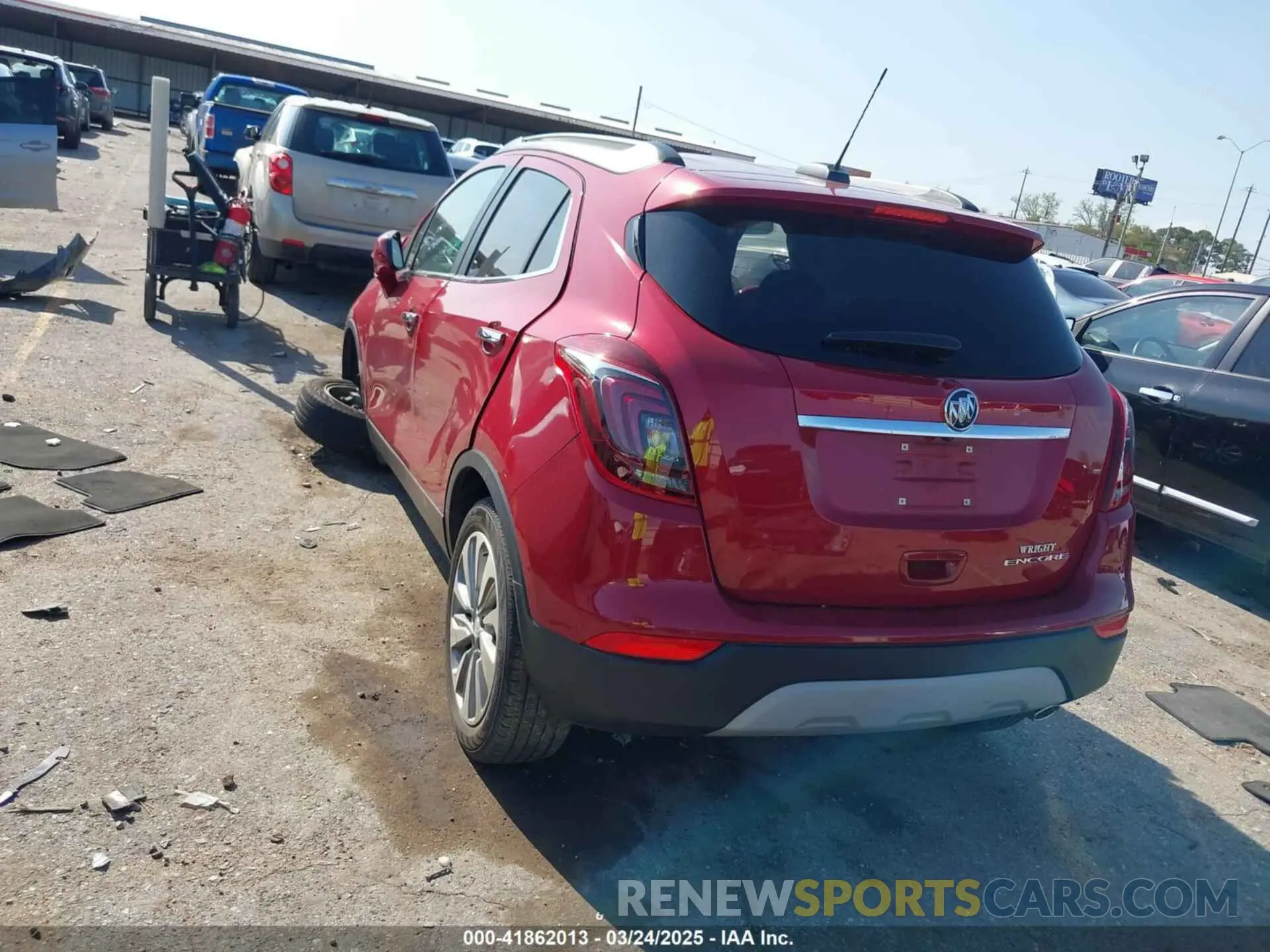 3 Photograph of a damaged car KL4CJASB2LB067068 BUICK ENCORE 2020