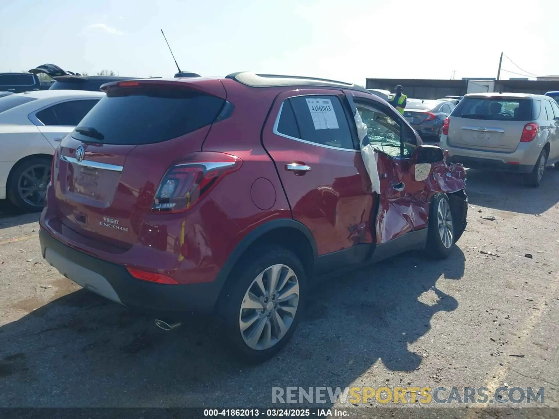 4 Photograph of a damaged car KL4CJASB2LB067068 BUICK ENCORE 2020