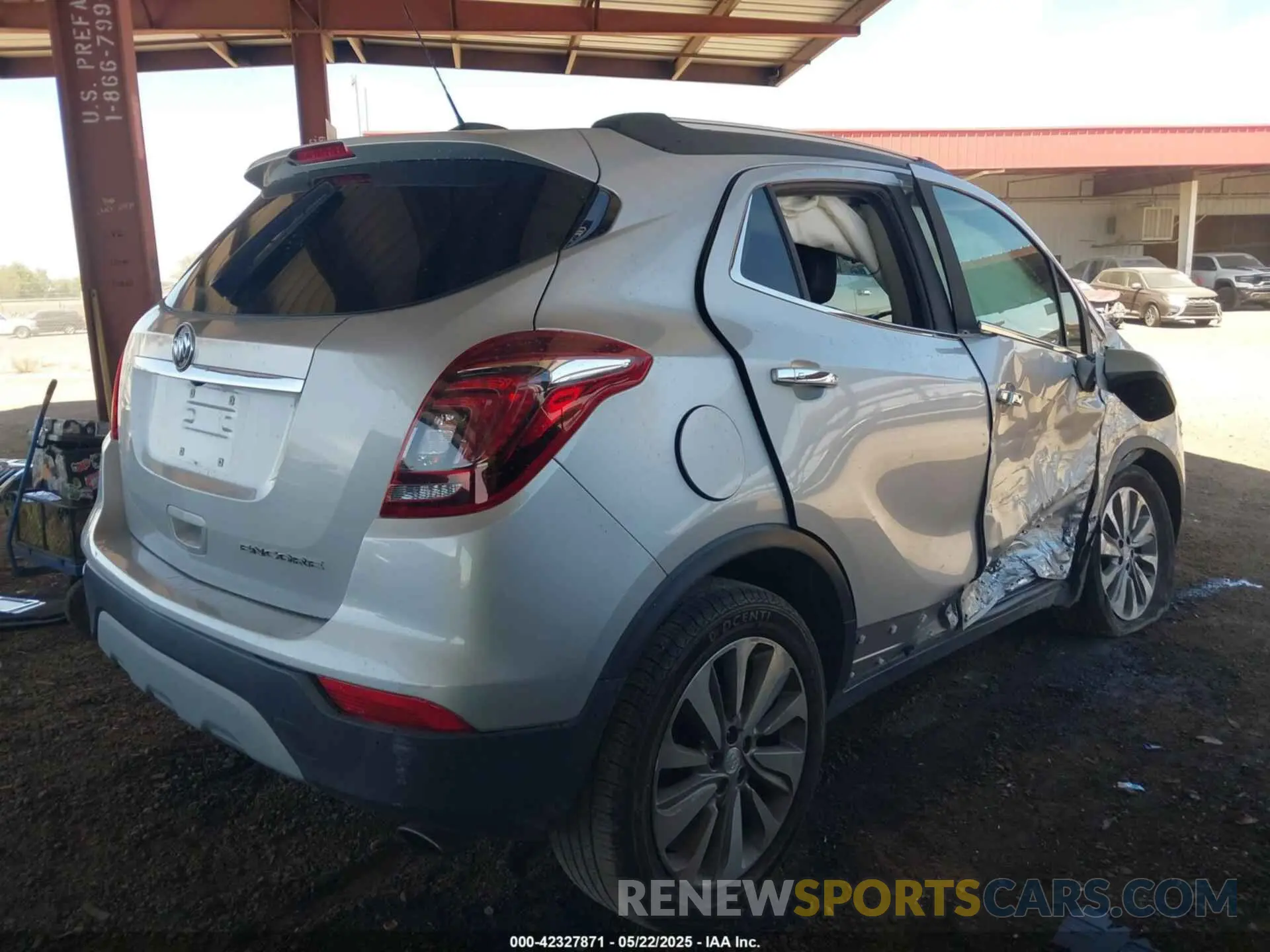 4 Photograph of a damaged car KL4CJASB2LB320938 BUICK ENCORE 2020