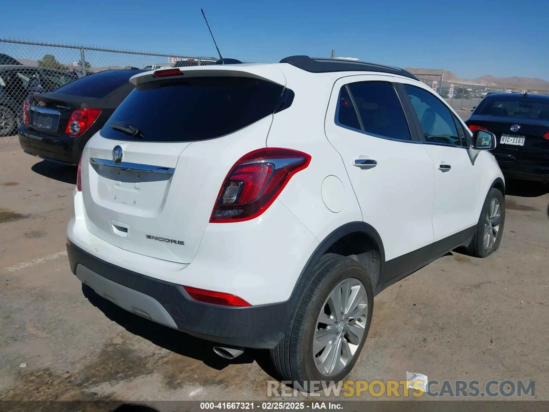 4 Photograph of a damaged car KL4CJASB3LB028117 BUICK ENCORE 2020