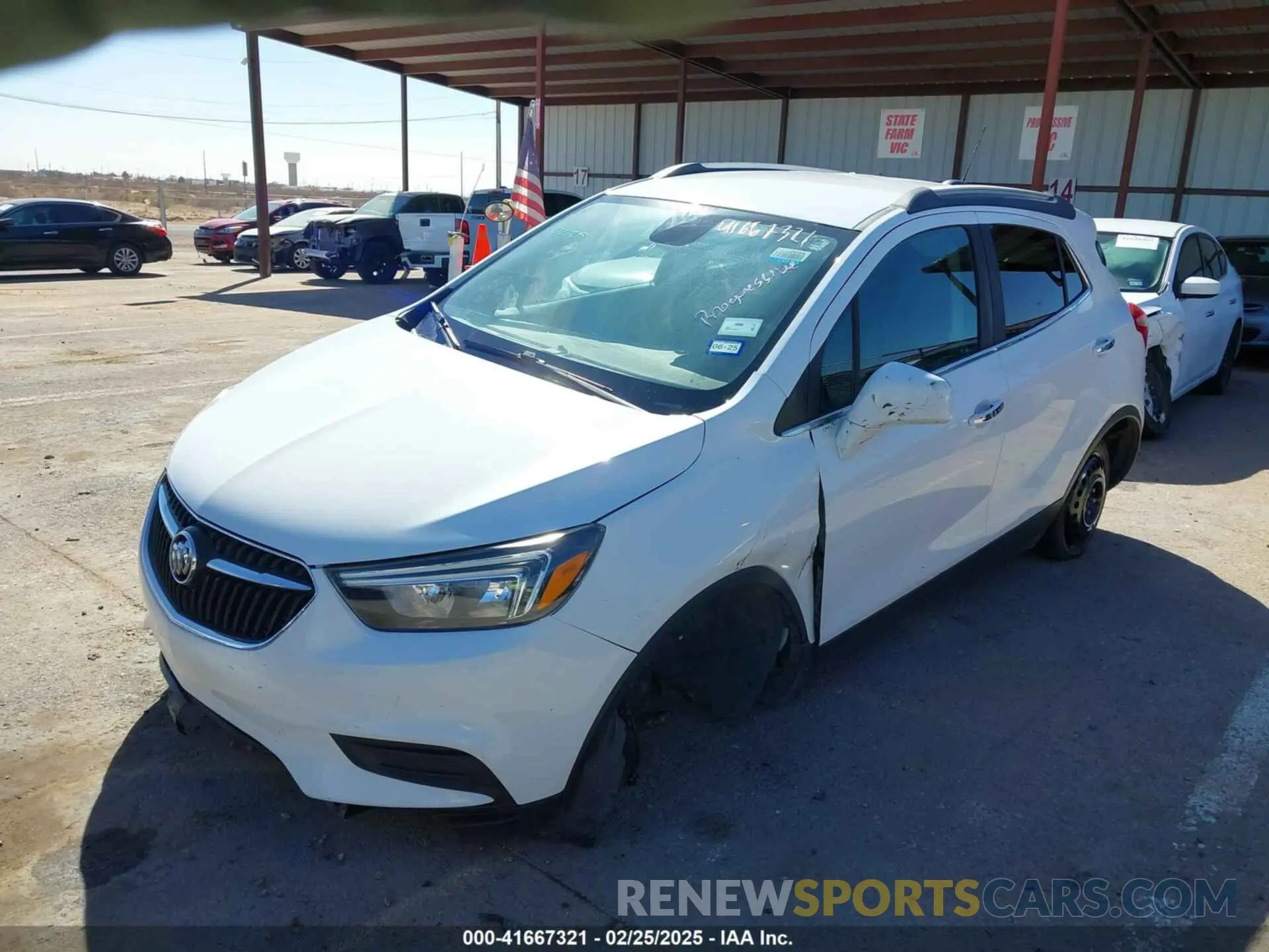 6 Photograph of a damaged car KL4CJASB3LB028117 BUICK ENCORE 2020