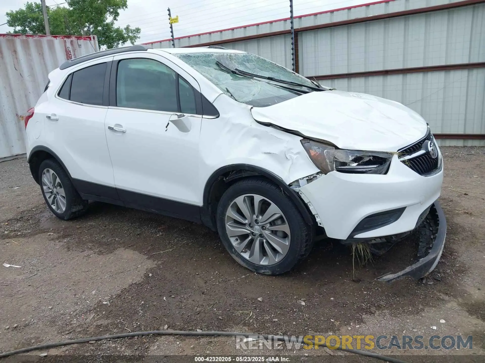 1 Photograph of a damaged car KL4CJASB3LB049744 BUICK ENCORE 2020
