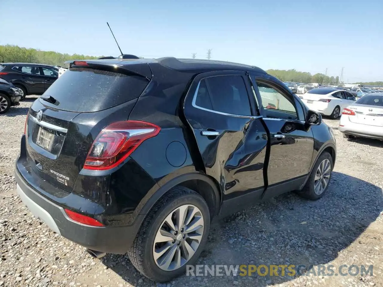 3 Photograph of a damaged car KL4CJASB3LB059884 BUICK ENCORE 2020