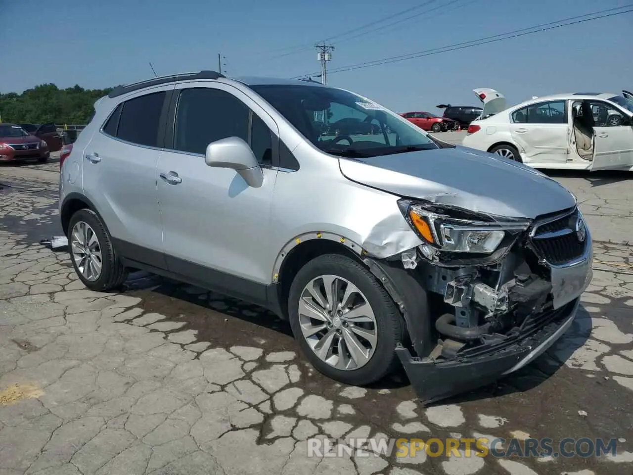 4 Photograph of a damaged car KL4CJASB4LB001198 BUICK ENCORE 2020