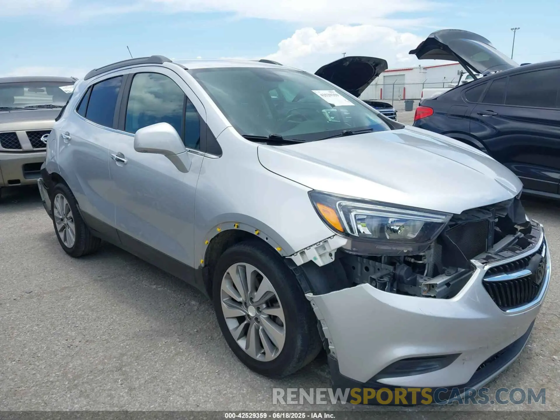 1 Photograph of a damaged car KL4CJASB4LB013013 BUICK ENCORE 2020