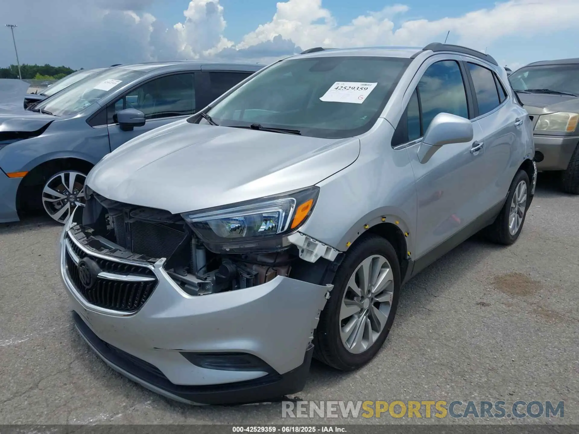 2 Photograph of a damaged car KL4CJASB4LB013013 BUICK ENCORE 2020
