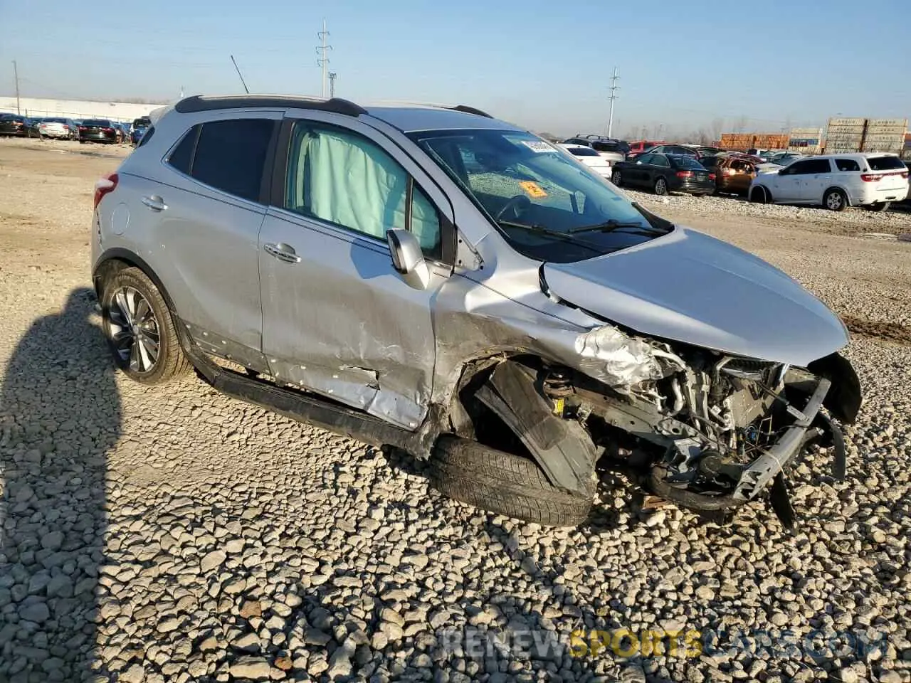 4 Photograph of a damaged car KL4CJASB4LB015005 BUICK ENCORE 2020